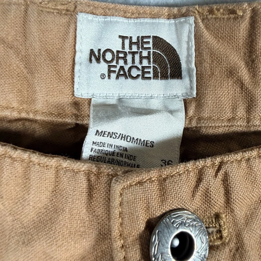 THE NORTH FACE MENS PANTS — SIZE 36 REGULAR — KHAKI/TAN